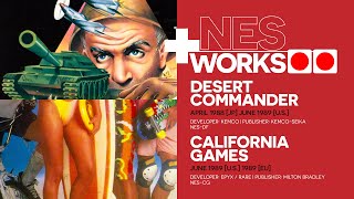 Surf Nazis must die Desert Commander California Games NES Works 130