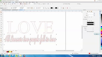 Corel draw Tips & Tricks Font in a Font engrave and cut