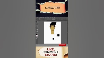 Flat Character Illustration using Adobe Illustrator tutorial