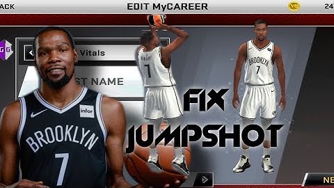 KEVIN DURANT JUMPSHOT FIX | NBA2K20 MOBILE | ANDROID