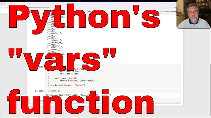 Three ways to use Python's "vars" function