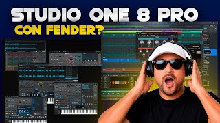 Nuevo Studio One 8 pro con Fender! Review en Español