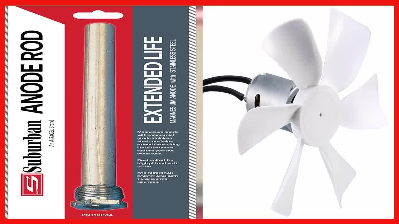 Upgrade Your RV Ventilation with a Durable, Easy-to-Install 6" Fan Motor