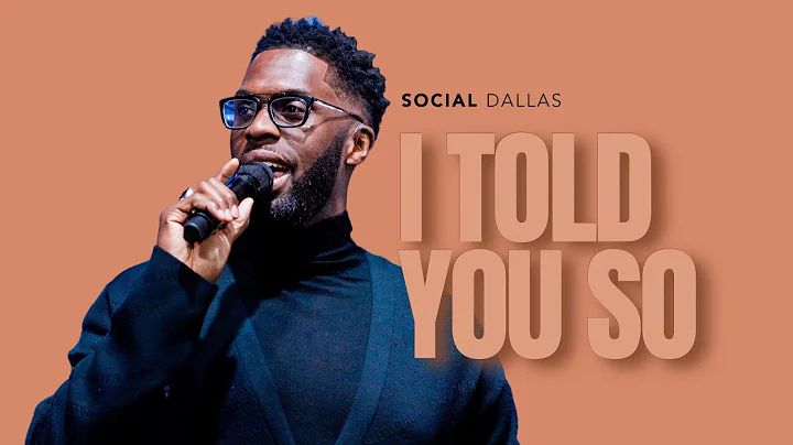 I Told You So | Robert Madu | Social Dallas