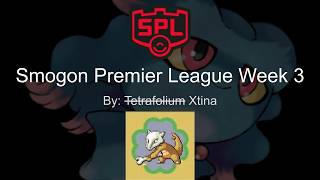 SPL ADV OU Week 3 featuring @Tetrafolium! | Smogon Premier League '26