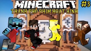 THAM QUAN NHÀ THỜ ĐỨC BÀ (Minecraft Thành Phố Phim Hoạt Hình)