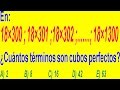 POTENCIACIÓN ARITMÉTICA-CUBOS PERFECTOS-EJERCICIO RESUELTO-EXAMEN DE ADMISIÓN A LA UNIVERSIDAD