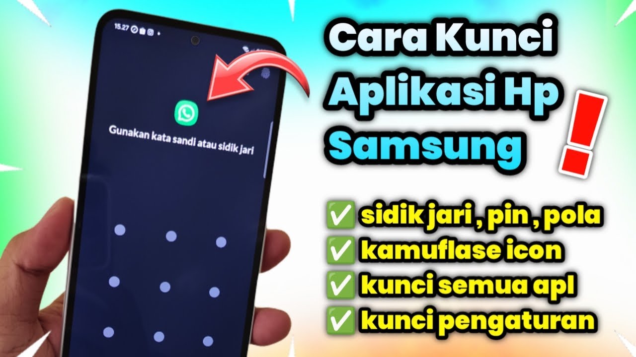 Cara Mengunci Aplikasi Di Hape Samsung | Tips Kunci Aplikasi Terbaru ...