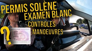 Examen Blanc du permis de conduire / Le permis de Solène
