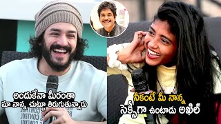 Akhil Your Father Nagarjuna Is More Romantic Than You | Most Eligible Bachelor | Cinema Culture