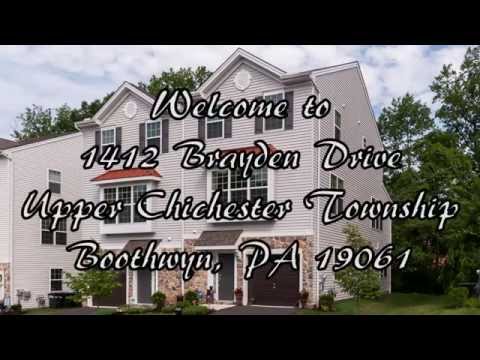 1412 Brayden Drive, Boothwyn, PA home video tour