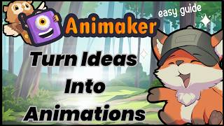 How To Turn Ideas Into Animations Using Animaker