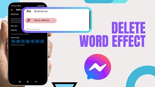 Delete Word Effect On Messenger. |Technologyglance