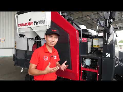 Video Tổng hợp những tính năng của máy gặt Yanmar - youtube