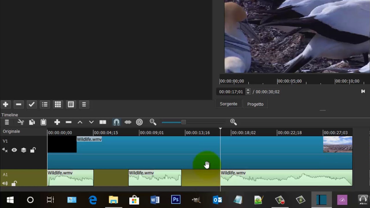 Come eliminare l'audio da parti di un video e sostituirlo - YouTube