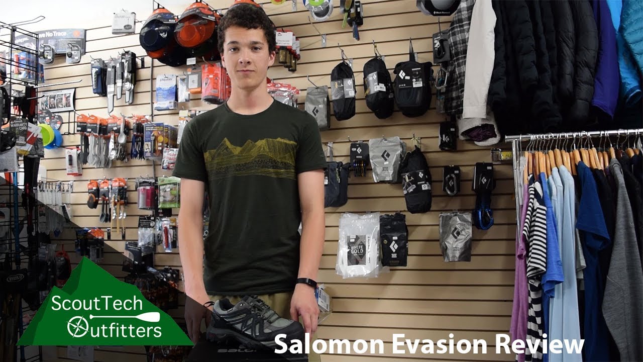 The Salomon Evasion 2 GTX Review - An Ideal Hiking Shoe - YouTube