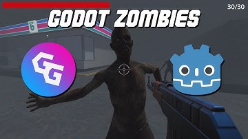 How To Make Zombies In Godot - Zombie Shooter Part 3