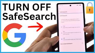 How To Turn Off Google SafeSearch If Locked - Easy Guide