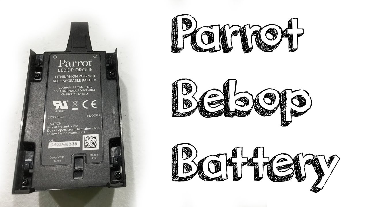 bebop drone battery