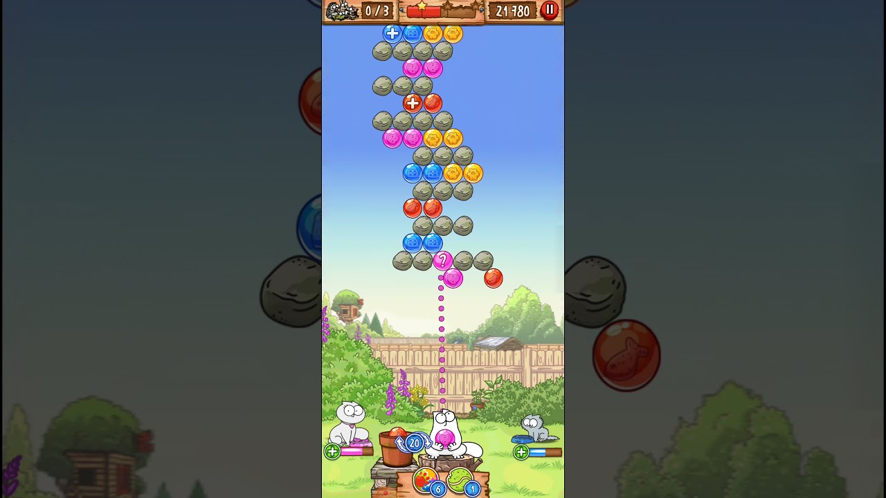Simon's Cat Pop Time 120 level 