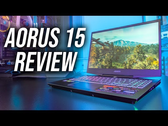 MacBook本体 AORUS 15-W9 i7-16GB-RTX 2060 Aorus 15 Gaming Laptop Review - RTX 2060 - YouTube