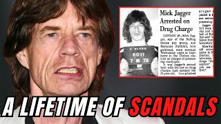 Mick Jagger's Journey Through Fame and Scandals