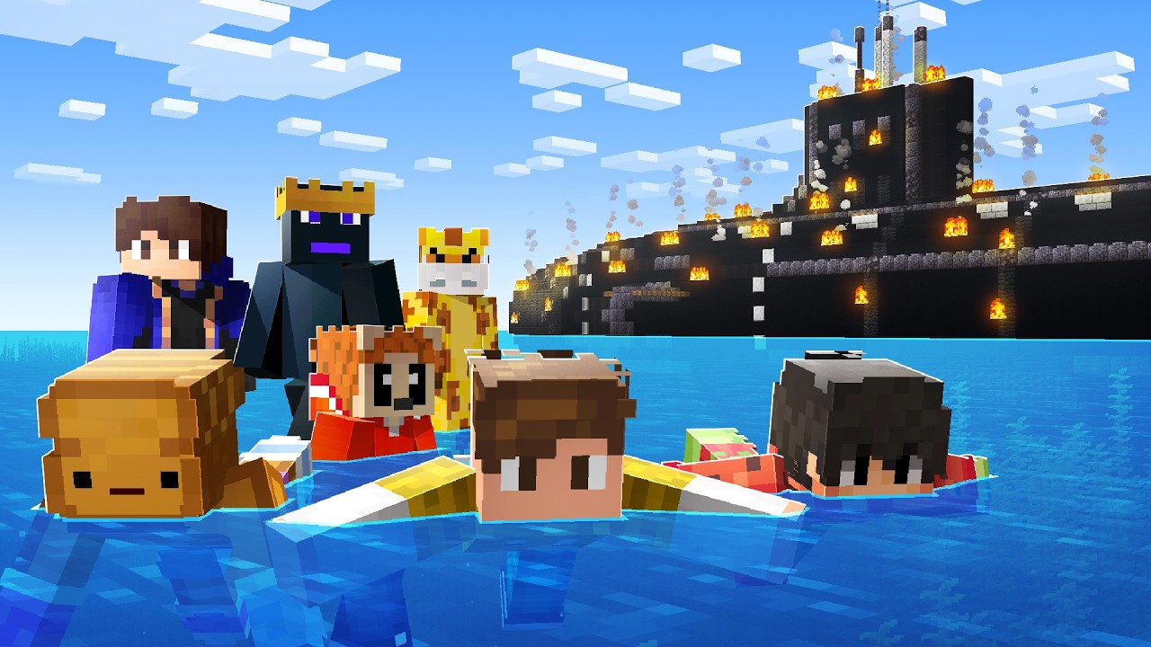 6 YouTubeurs piégés dans un Sous-Marin !