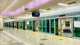 서울지하철 7호선 굴포천역 진입,발차 / Seoul Line7. Gulpocheon station