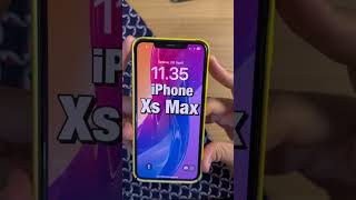 Test boot iPhone 6 vs iPhone xs max