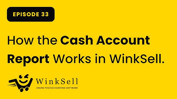 How the Cash Account Report Works in WinkSell POS | Step-by-Step Tutorial
