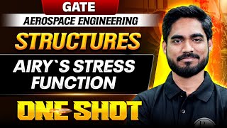 Structures | Airy`s Stress Function | GATE Aerospace Engineering