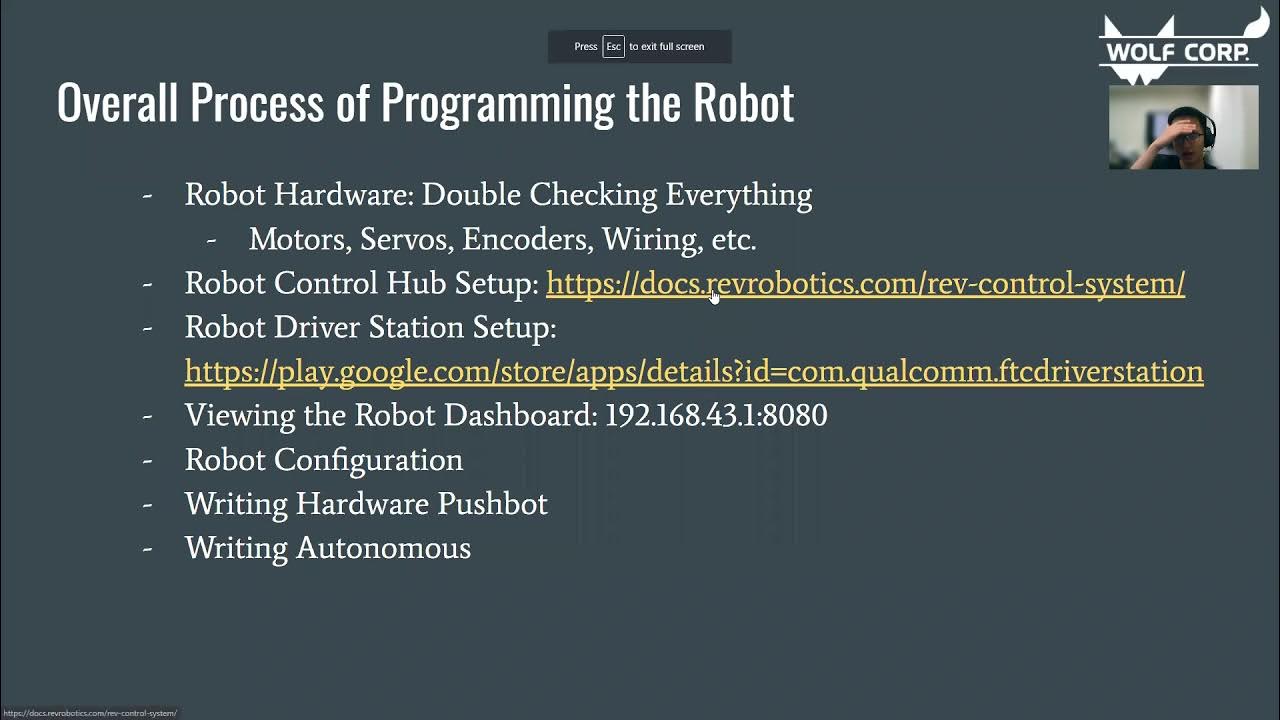 FTC Programming Week #3, Using the FTC SDK & Writing Your First ...