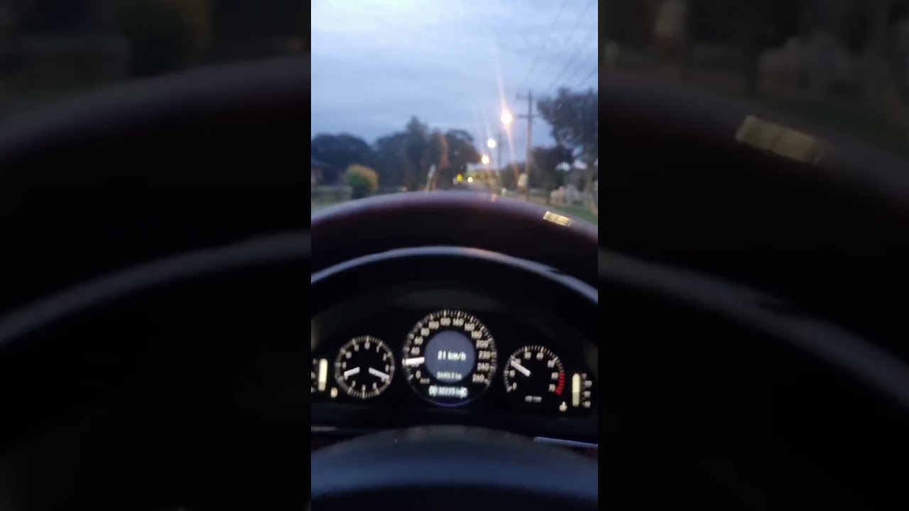 Mercedes Benz E Class Dash View! 