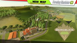 FS25 ★ NEW MAP Bergblick - Farming Simulator 25 New Map Review 2K60