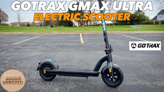 Gotrax GMAX Ultra Electric Scooter - Full Review
