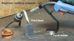 Every welder needs these! Beginner welding projects 
