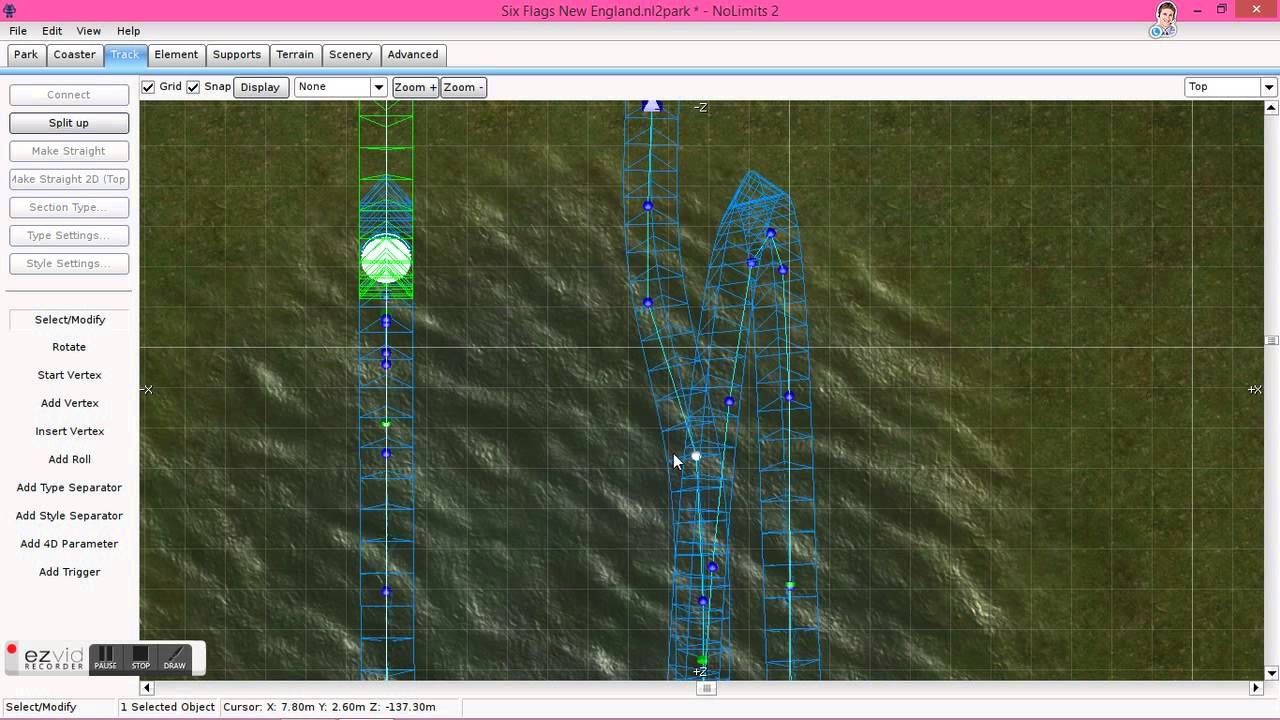 Inversions-Video 1-How to make a loop-Nolimits2 - YouTube