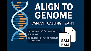 Align Reads to Reference Genome | Variant Calling Prep with BWA & Bowtie2 | Ep. 41