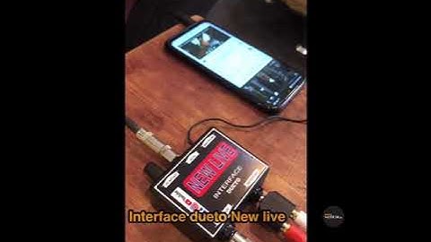 Dica simples  como usar interface New live