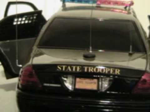 1:18 scale Maryland State Police Crown Vic K9