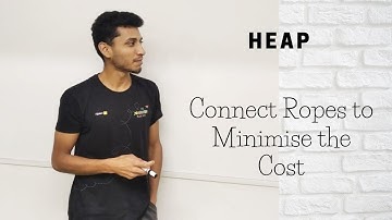 9 Connect Ropes to Minimise the Cost