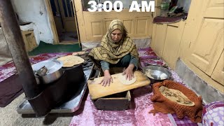 The Special Seheri Bread Of Gilgit Baltistan Pakistan || Seheri Routine Of Mountains