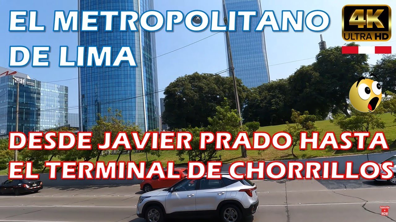 Recorrido en el Metropolitano: Javier Prado - Terminal Chorrillos - LIMA PERU