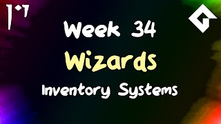 3D Wizards - Week 34 - Inventory Setup Guide
