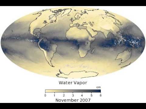Water Vapor (MYDAL M SKY WV -- from NASA Earth Observatory) Water Vapor (MYDAL M SKY WV -- from NASA Earth Observatory)