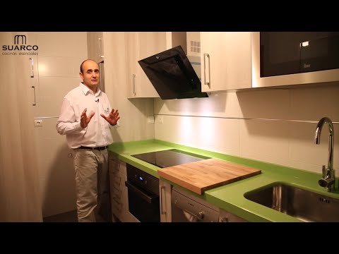 Isla de cocina en mdf tipo americana parte 1 Cocina integral aglomerado con isla