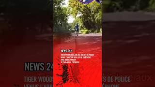 Au moment de son arrestation par les autorités, le golfeur Tiger Woods a déclaré être au téléphone
