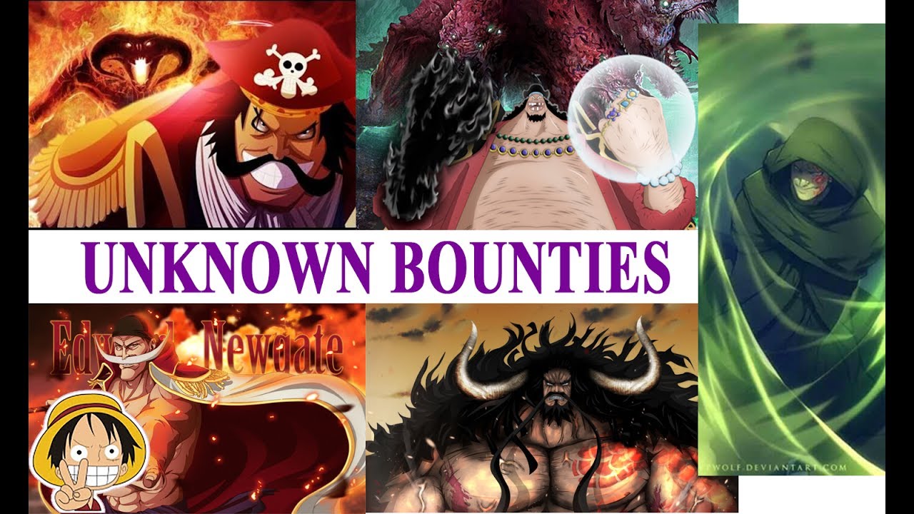 Part2: Top 10 unknown bounties characters - One Piece Moments