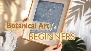 Botanical Art for Beginners: Step by Step Tutorial from Sketch to Wall Art.