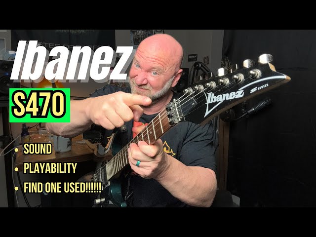 Why the Ibanez S470 Is Still a Killer Rock & Metal Guitar Why the Ibanez S470 Is Still a Killer Rock & Metal Guitar